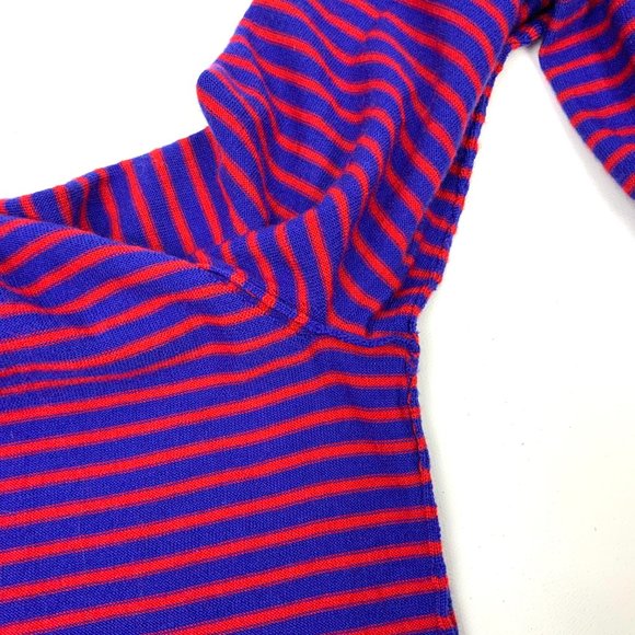 J. Crew 100% Merino Wool Striped Turtleneck Sweater Size XL - Picture 13 of 16